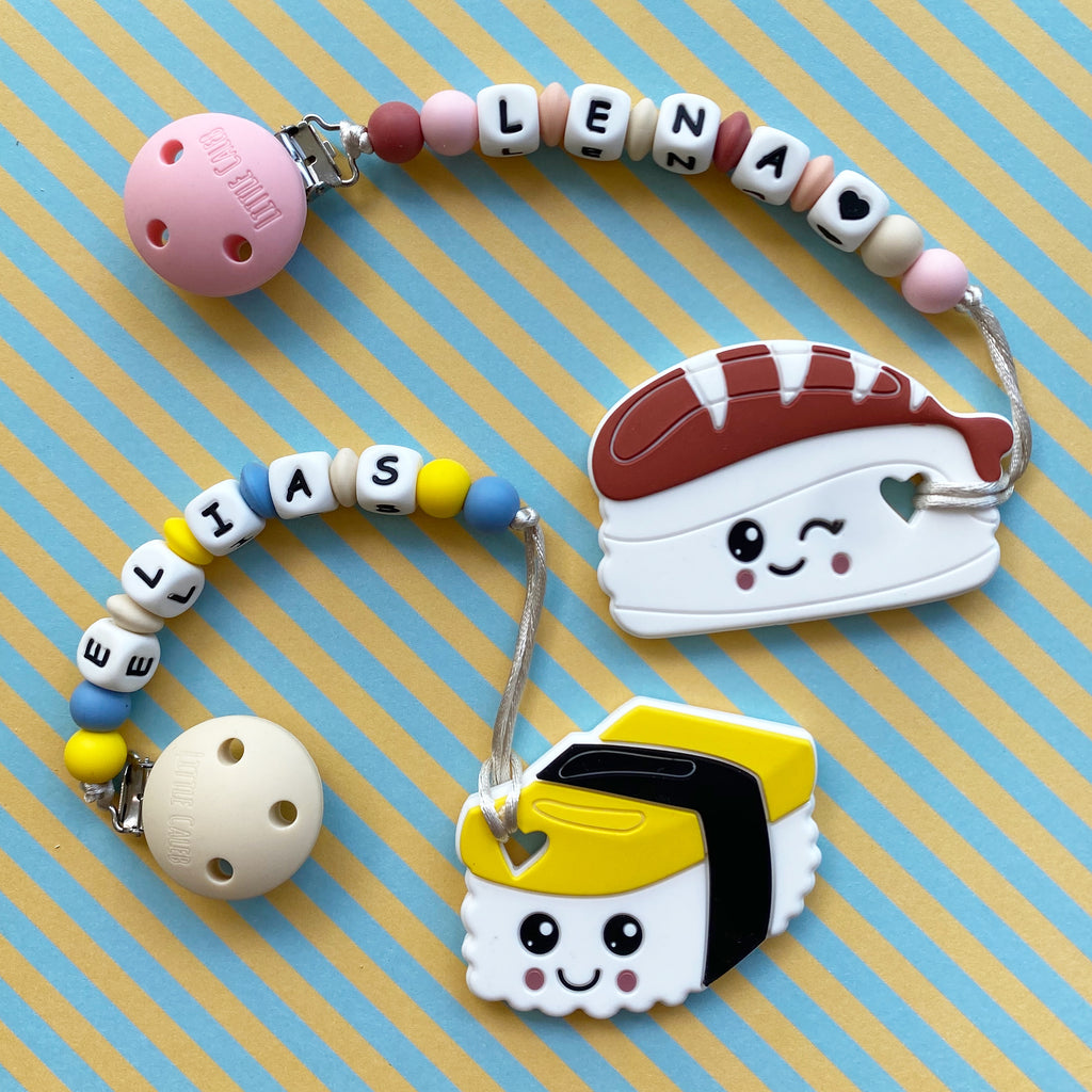 Personalized Ebi Sushi Teether Little Caleb