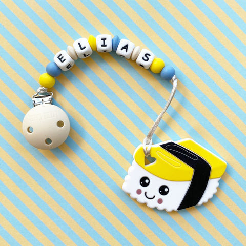 Personalized Tamago Sushi Teether