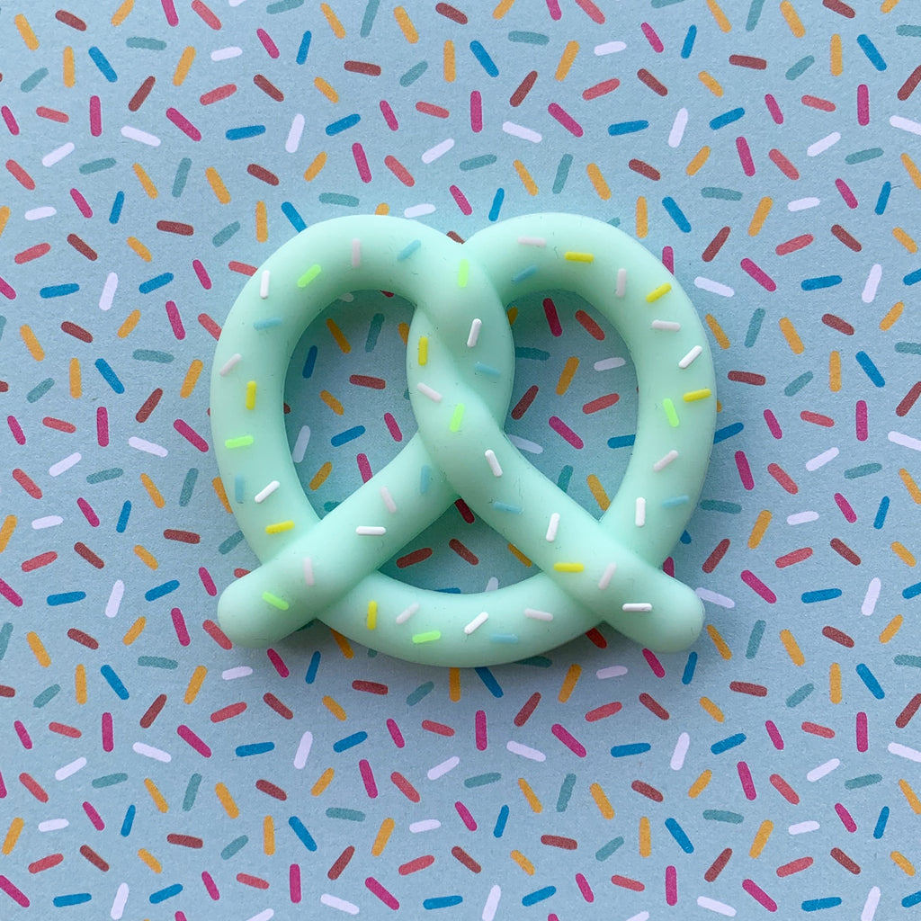 Pretzel 2025 teething ring
