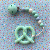 PRETZEL TEETHER(MINT)