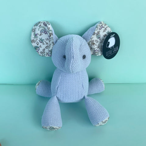 Organic Knit Doll - Elephant