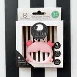 Personalized Crab Teether (Pink)