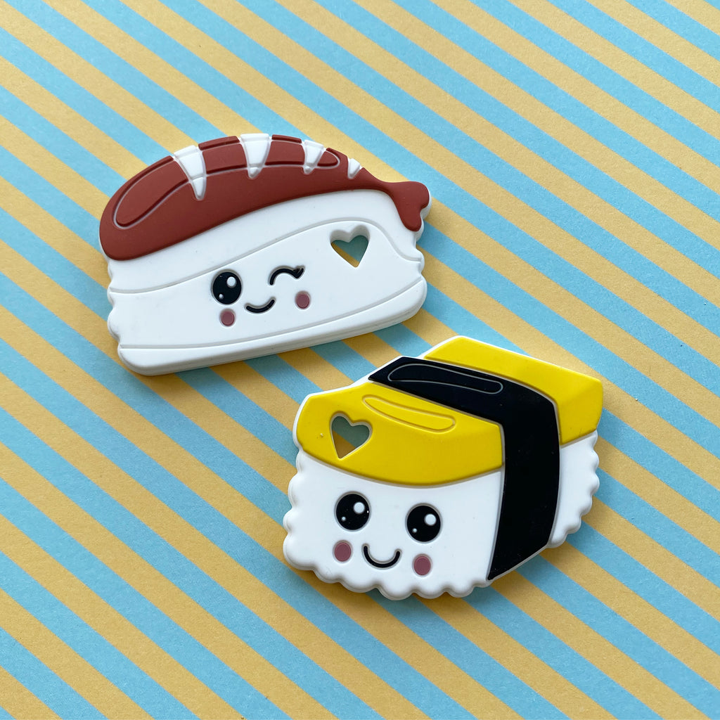 Tamago Sushi Teething Toy Little Caleb - Main Image