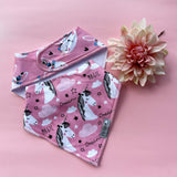 Unicorn & Bunny Bib Set
