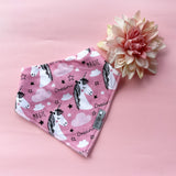 Unicorn & Bunny Bib Set