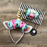 Baby Unicorn Headband (Tropical)