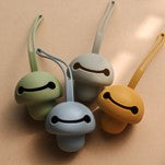 Silicone Mushroom Shaped Pacifier Holder Case (Mango)