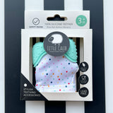 Baby Donut Teething Mitten (Mint)